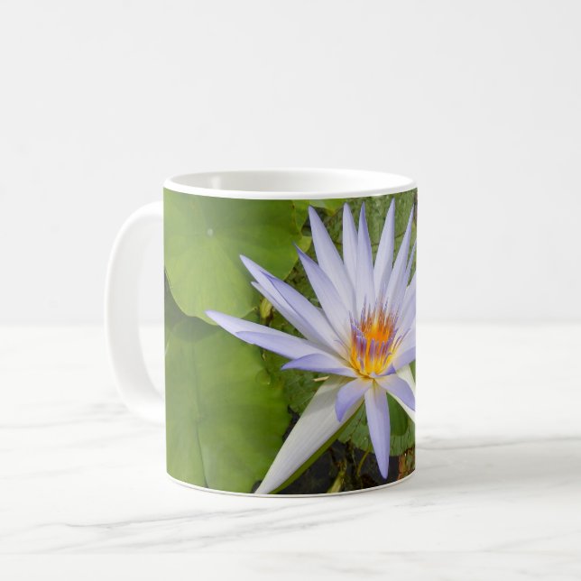 Caneca De Café Água Lily Mug (Frente Esquerda)