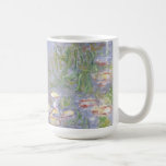 Caneca De Café Água-Lírios de Claude Monet |, conjunto de grama<br><div class="desc">Água-Lírios,  conjunto de grama por imagens de Bridgeman do � de Claude Monet</div>