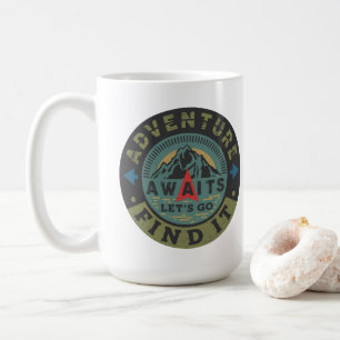 Caneca De Café Aguardam - o Vamos vai encontrá-lo