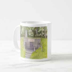 Caneca De Café Aguarela de Peter Keitel do Vault de Slingerland