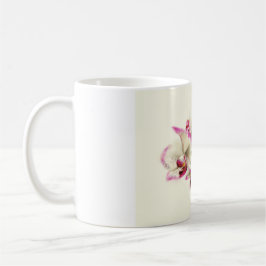 Caneca De Café Aguarela uma orquídea, de Phalaenopsis -