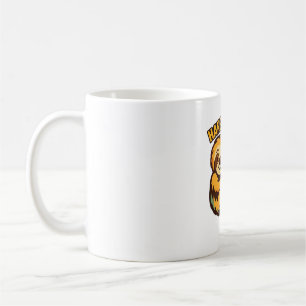 Caneca De Café Aguente firme aí, bebê preguiça Camiseta Clássica