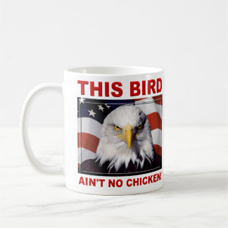 Caneca De Café Águia Americana Não é Galinha