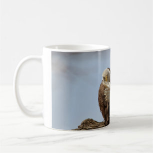 Caneca De Café Águia Balda (A ave que dá a ave)