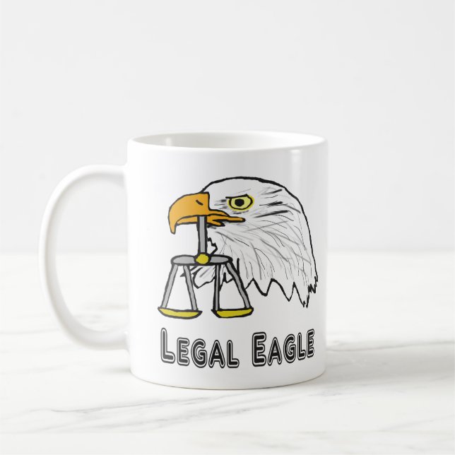 Caneca De Café Águia Legal (Esquerda)