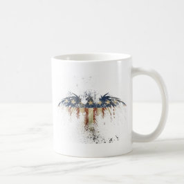 Caneca De Café Águia Patriótica, EUA/EUA, bandeira SAD