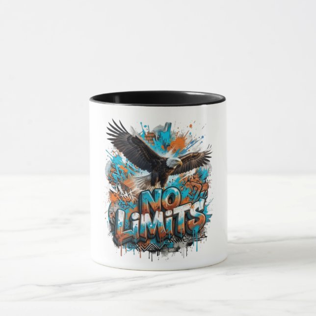 Caneca de Café Águia Sem Limites | Vida Selvagem M (Centro)