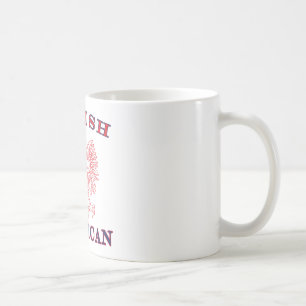 Caneca De Café Águia Vermelha Polonesa Americana