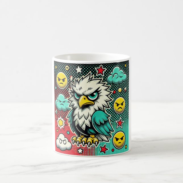 Caneca De Café Águia Zangada (Centro)