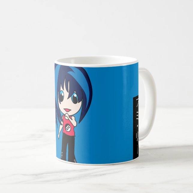 Caneca De Café Ah Cy Li Mok (Frente Esquerda)