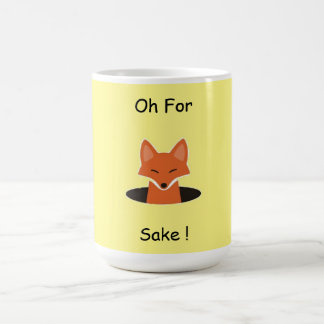 Caneca de Café Ah Pelo Amor de Raposa