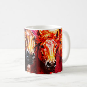 Caneca De Café Ai Cavalos