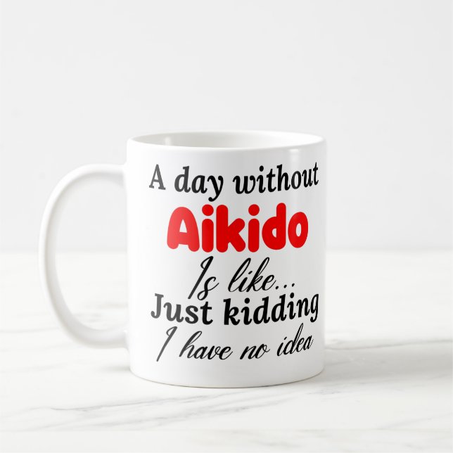 Caneca De Café aikido (Esquerda)