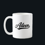 Caneca De Café Aileen name first last family gifts<br><div class="desc">Aileen name first last family gifts</div>