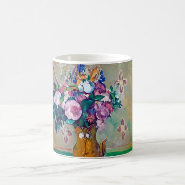 Caneca De Café Ainda com Flores, Paul Cezanne (Centro)