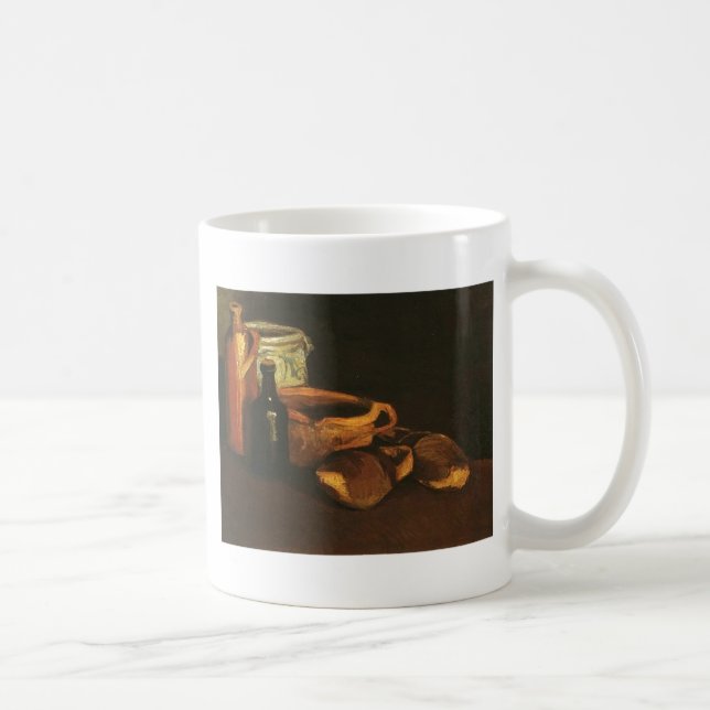 Caneca De Café Ainda com os Clogs e Potes, Van Gogh (Direita)