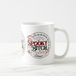Caneca De Café Ainda é Spooky B Season Voga de Natal
