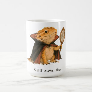 Caneca De Café Ainda Fofo Mesmo Arte de Dragão Barbudo Vampiro
