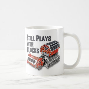 Caneca De Café Ainda jogos com blocos