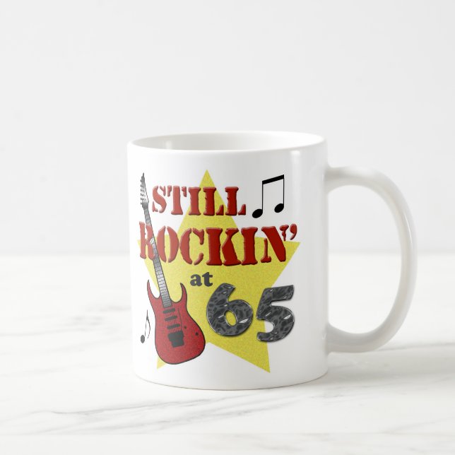 Caneca De Café Ainda Rockin em 65 (Direita)