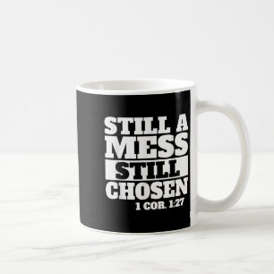 Caneca De Café Ainda Uma Bíblia Escolhida Versa Cristã Fa