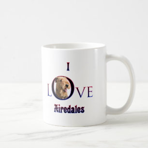 Caneca De Café Airedale Terrier I Love