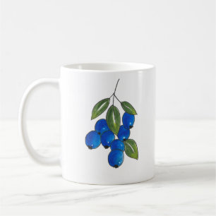 Caneca De Café Airelas Desenhadas à Mão