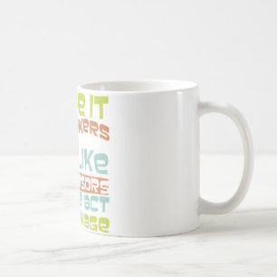 Caneca De Café Aja O Seu Salário - presente Divertido Para A Polí