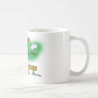 Caneca De Café Ajuda aberta - golfe