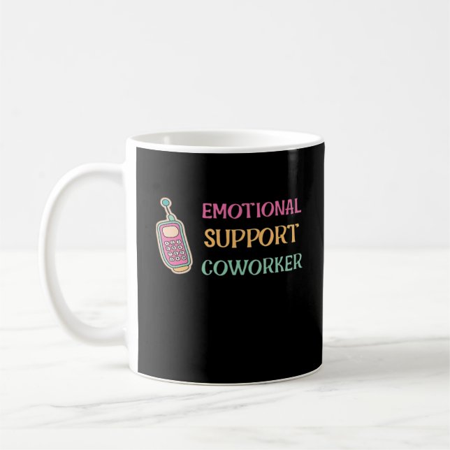 Caneca De Café Ajuda Emocional Coworker Basic (Esquerda)