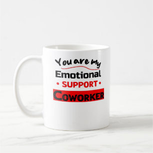 Caneca De Café Ajuda Emocional Coworker Sloth Vibes