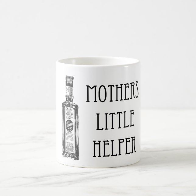 Caneca De Café ajudante pequeno das mães (Centro)