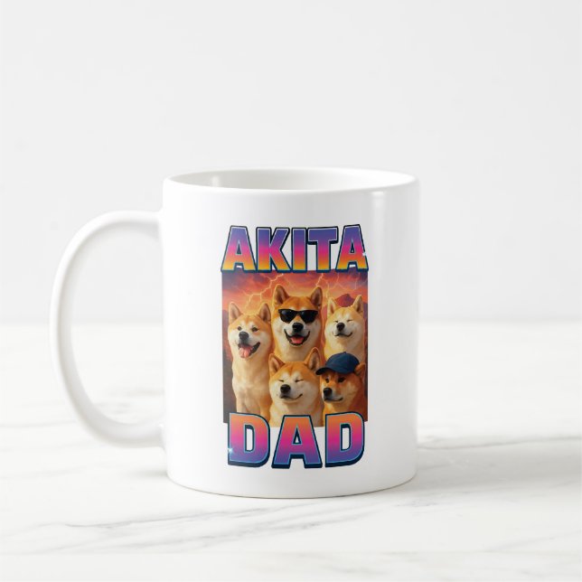 Caneca De Café Akita (Esquerda)