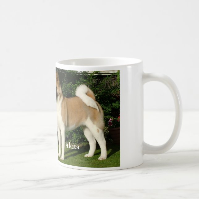 Caneca De Café Akita (Direita)