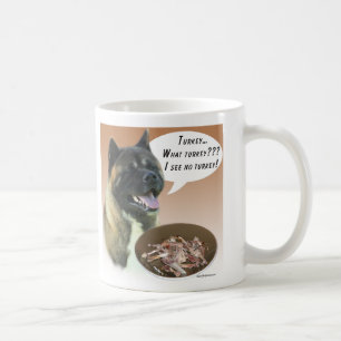 Caneca De Café Akita Turkey