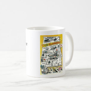 Caneca De Café Alabama State Coffee Mug