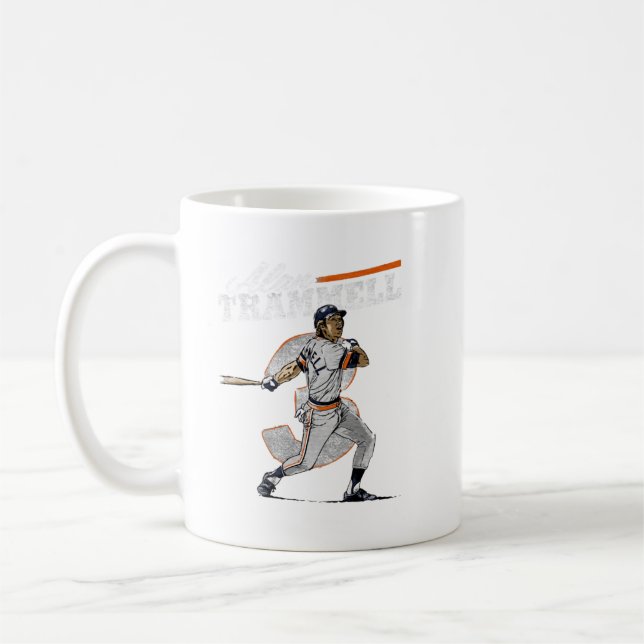 Caneca De Café Alan Trammell Retro (Esquerda)