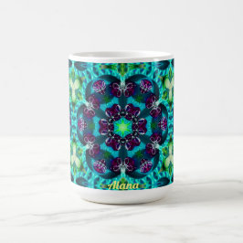 Caneca De Café ALANA ~ Padrão Bonito da Gliteria ~ Personalizado