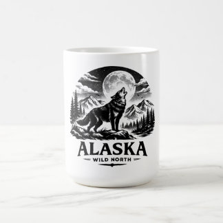 Caneca De Café Alasca Selvagem do Norte