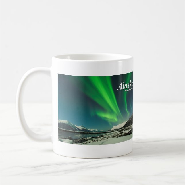Caneca De Café Alaska A Cortina Sobe (Esquerda)