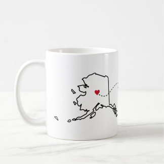 Caneca De Café Alaska a New-jersey - Heart2Heart