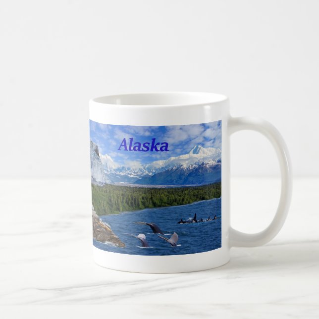 Caneca De Café Alaska Coffee Mug (Direita)