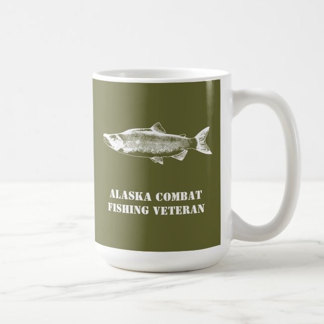 Caneca De Café Alaska Combate Veterano (Direita)