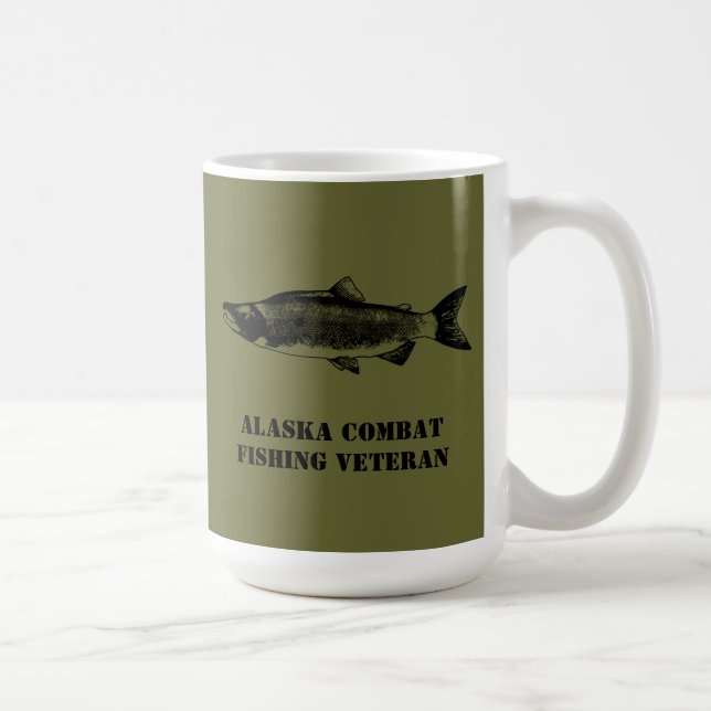 Caneca De Café Alaska Combate Veterano (Direita)