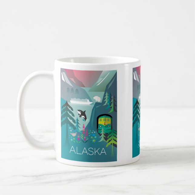 Caneca De Café Alaska Mug (Esquerda)