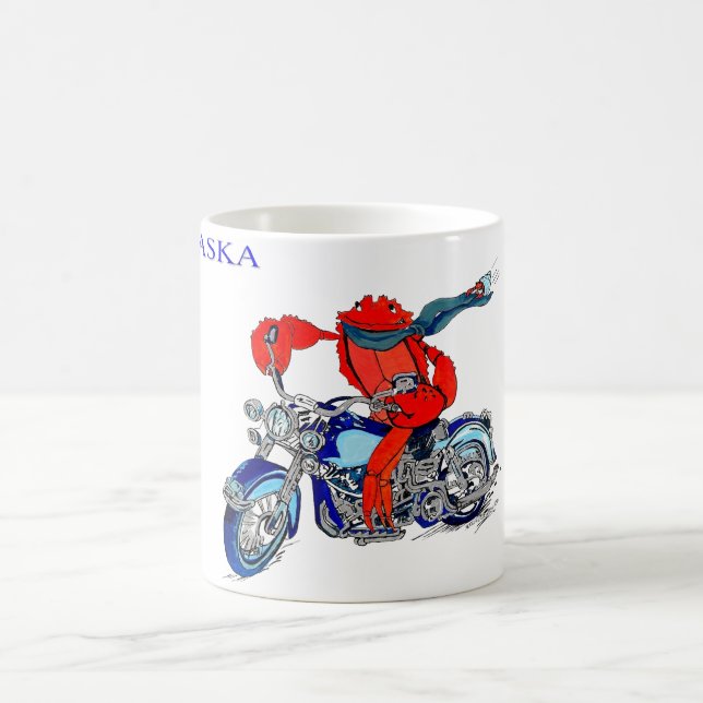 Caneca De Café Alaska Style King Crab (Centro)
