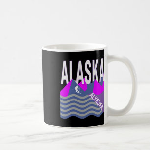 Caneca De Café Alaska Usa Ski Resort Snowboard Esqui de inverno