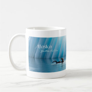 Caneca De Café Alaska - Você, Otter, Esteja Aqui