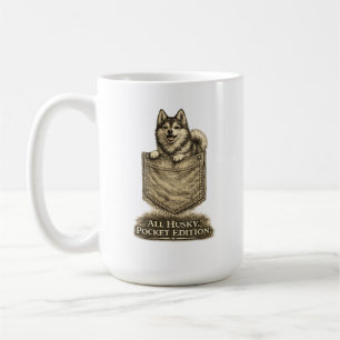 Caneca De Café Alaskan Klee Kai – Pequeno, mas Ainda uma Rainha d