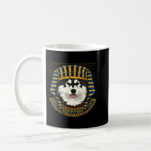 Caneca De Café Alaskan Malamute Egípcia Pharaoh Historian Archae